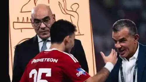 زيزو رفض مصافحة هشام نصر نائب رئيس الزمالك