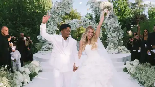 من حفل زواج نجم ريال مدريد إندريك وصديقته غابرييلي 