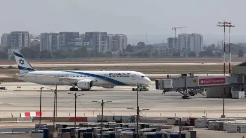 مطار بن غوريون في تل أبيب