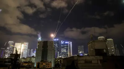 هجوم إيراني سابق على إسرائيل 