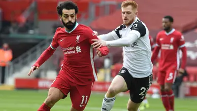 مباراة سابقة بين ليفربول وفولهام