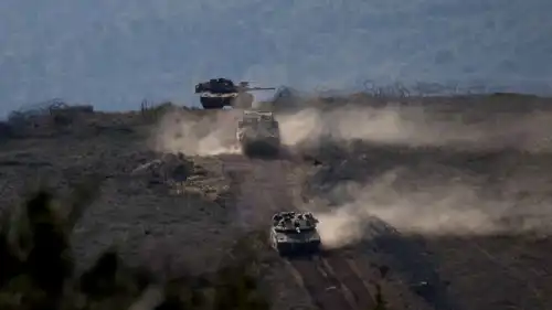 الجيش اللبناني خلال جولة إعلامية في قطاع الليطاني الجنوبي