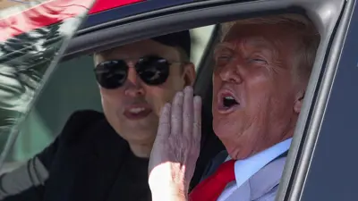 إيلون ماسك ودونالد ترامب