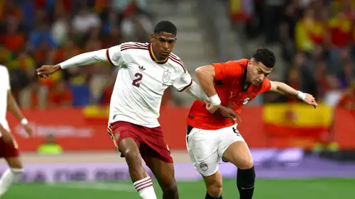 مباراة منتخبي مصر وإسبانيا