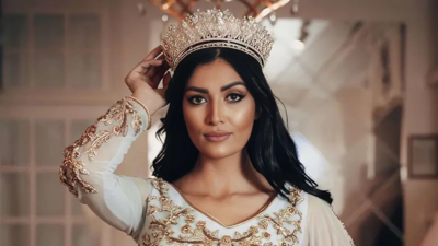 ملكة جمال الجزائر وحيدة قروج 