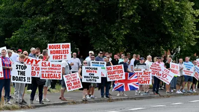 مظاهرات في بريطانيا