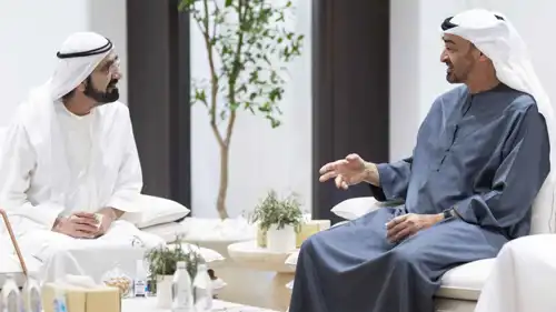 محمد بن زايد ومحمد بن راشد