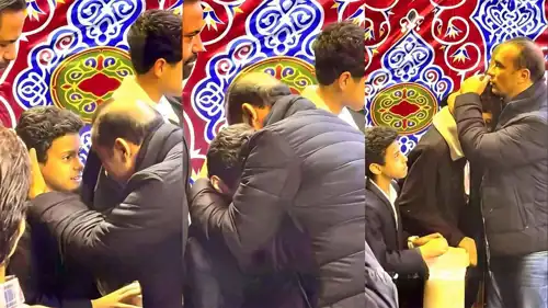 سيد عبد الحفيظ يواسي أبناء محمد صبري