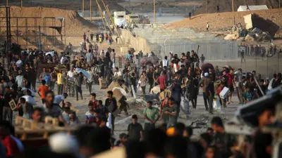  نقطة توزيع مساعدات 