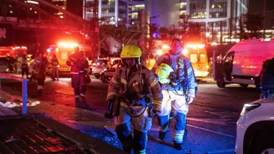 هجوم إيراني على تل أبيب 