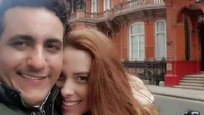 محمد رحيم وزوجته