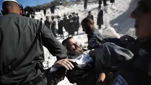 من مظاهرة للحريديين