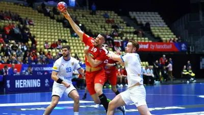 من مباراة تونس والتشيك في بطولة العالم لكرة اليد