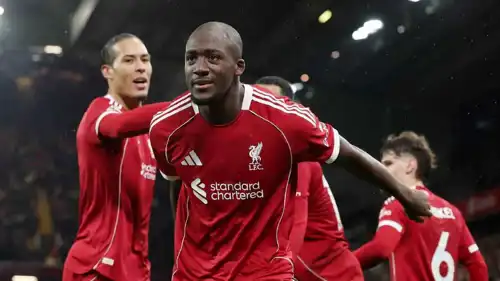 لاعبو ليفربول الإنجليزي