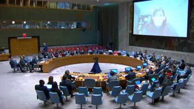 خلال جلسة مجلس الأمن حول ليبيا