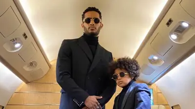 محمد رمضان ونجله