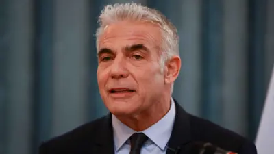 زعيم المعارضة الإسرائيلية يائير لابيد