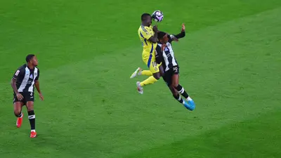 من مباراة النصر ضد الشباب في دوري روشن