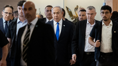 رئيس الوزراء الإسرائيلي بنيامين نتنياهو