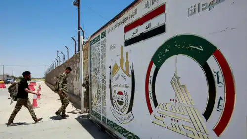 معسكر للحشد الشعبي في العراق