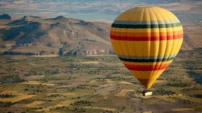 تحليق المناطيد فوق مراكش