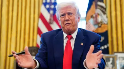 الرئيس الأمريكي دونالد ترامب