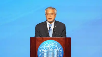 وزير خارجية باكستان إسحاق دار