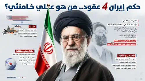 من هو علي خامنئي؟ (إنفوغراف)