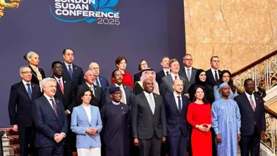 المشاركون في مؤتمر لندن حول السودان