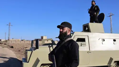 انتشار عناصر ودوريات الأمن الداخلي في إزرع