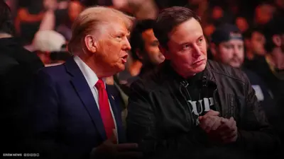 دونالد ترامب وإيلون ماسك 