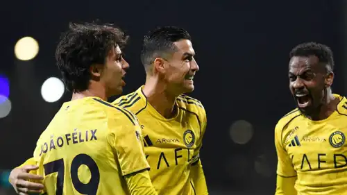 مباراة النصر والفيحاء في دوري روشن السعودي