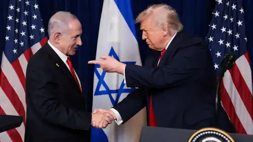 دونالد ترامب وبنيامين نتنياهو