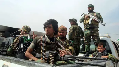 مقاتلون عراقيون