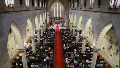 لقطة من داخل كنيسة أنجليكانية