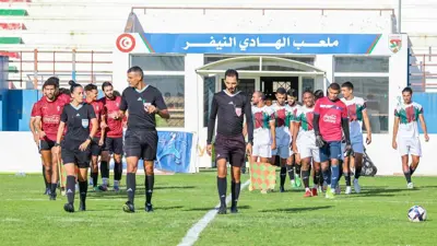 مباراة من الدوري التونسي