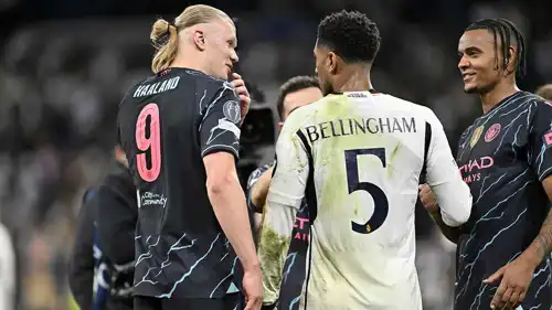 هالاند مع بيلينغهام