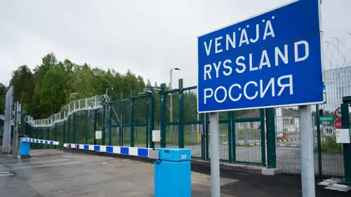 سياج حدودي من جهة فنلندا مع روسيا