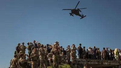 تمرينات عسكرية أمريكية وأوروبية في لاتفيا