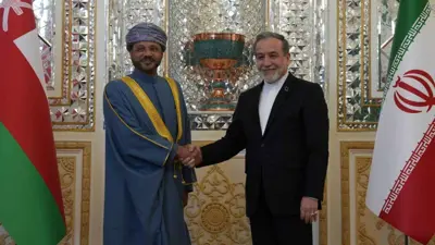 لقاء وزراء خارجية إيران وسلطنة عمان
