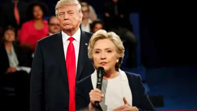 هيلاري كلينتون ودونالد ترامب