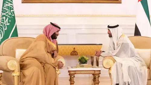 محمد بن زايد ومحمد بن سلمان