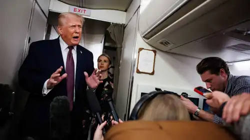 الرئيس الأمريكي دونالد ترامب