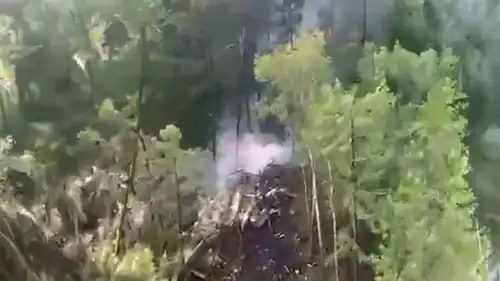 تحطم طائرة روسية