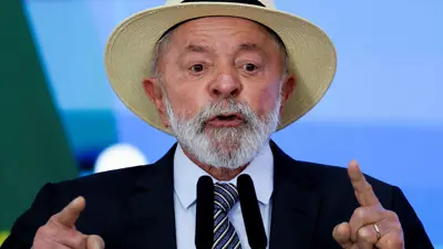  الرئيس البرازيلي لويس إيناسيو لولا دا سيلفا