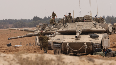 الجيش الإسرائيلي في محيط قطاع غزة