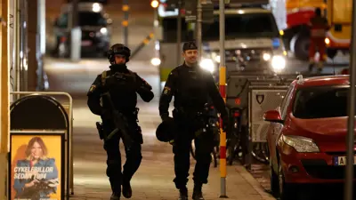 قوات من الأمن السويدي