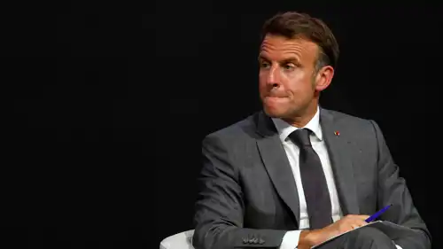 الرئيس الفرنسي إيمانويل ماكرون