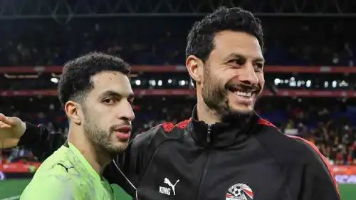 محمد الشناوي ومصطفى شوبير