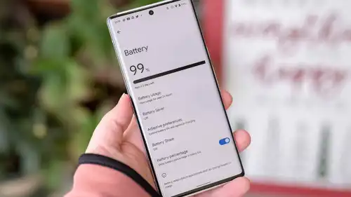 مستوى البطارية في هاتف آندرويد